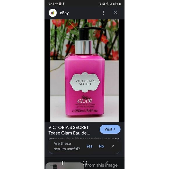 NEW DISCONTINUED SCENT VICTORIA'S SECRET TEASE GLAM SCENTED LOTION - Picture 1 of 5